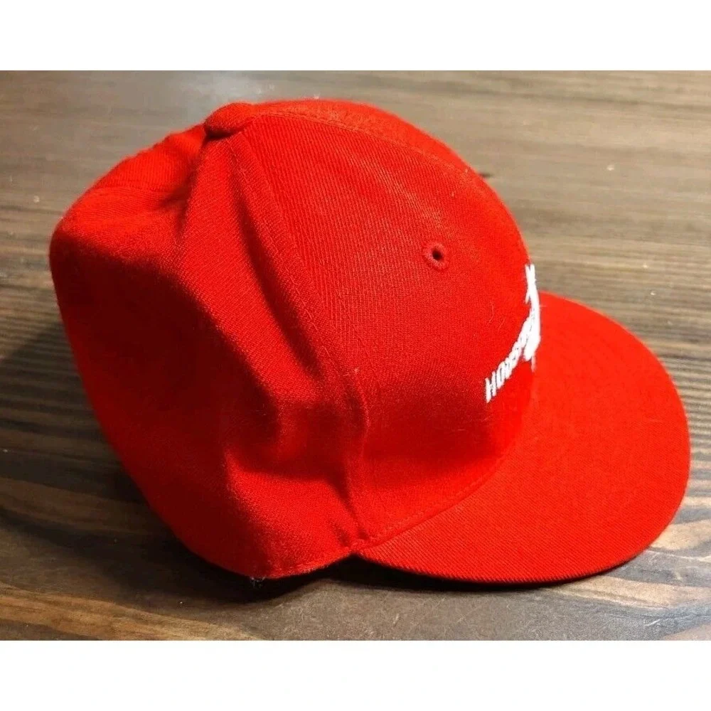 Houston‎ Rockets Red Fitted 6 7/8 Reebok Hat NBA Basketball Flat Bill Spell Out